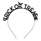 Ginger Ray Diadem Trick or Treat i Metall One size