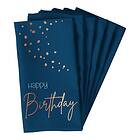 True Servetter Happy Birthday Blue 10-pack