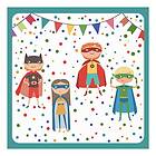 Papstar Servetter Superheroes Kalas 20-pack