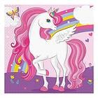 Globos Europe Servetter Unicorn 20-pack