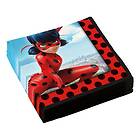 Miraculous Servetter Ladybug 20-pack