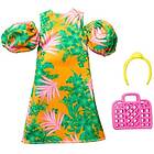 Barbie Fashion and Accessories Orange klänning med Hawaii inspiration