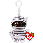 TY Halloween Beanie Boos Clip Mummy, Vit Mumie