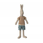 Rabbit Size 3, Classic, Knitted Shirt and Shorts Maileg