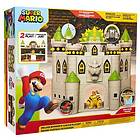 Deluxe Super Nintendo Mario - Playset Bowser Castle Slott 491164