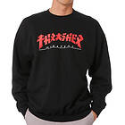 Thrasher Godzilla Crewneck Black