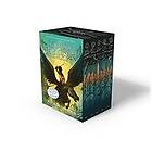 Rick Riordan: Percy Jackson and the Olympians 5 Book Paperback Boxed Set (W/Post