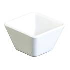 Skål Kvadratisk Melamin Vit 70x70x45 mm