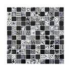 XCM Mosaik JT03 Crystal mix 29,8x29,8 cm black