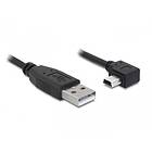 DeLock USB A - USB Mini-B (angled) 2.0 2m