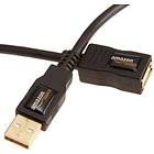 AmazonBasics USB A - USB A M-F 2.0 1m