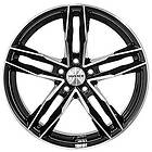 Monaco RR8M Gloss Black Polished 8x18 5/112 ET30 B66.5