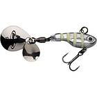 Berkley Pulse Spintail 14g Glow Silver Zebra