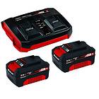 Einhell PXC Twin Charger kit 2x 3.0Ah 18V PXC-Startkit