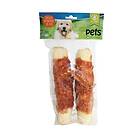 Trixie 2Pets Retrievertugg m Kycklingfile 20cm 2-pack ca 260-280g