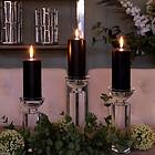 Shearer Candles Pillar Candle Amber Noir 100h