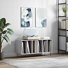 vidaXL Stereobänk grå sonoma 100x38x48 cm konstruerat trä 831754