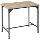 TecTake Matbord med 4 bar Stoolar Edinburgh 4 1 Industriellt lätt trä, ek Sonoma