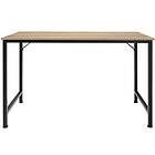 TecTake Desk Jenkins Industriellt lätt trä, ek Sonoma, 120 cm