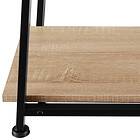 TecTake Skrivbord Paisley 120x50x73,5cm Industriellt lätt trä, ek Sonoma