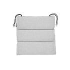 Brafab Dubai sittdyna ljusgrå polyester 43x43 cm
