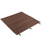 Hay Palissade quiltad dyna till matsoffa iron red