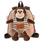 Perletti Plush Backpack with removable Monkey 25cm