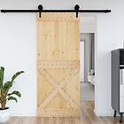 vidaXL Dörr NARVIK 95x210 cm massiv furu 154446