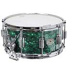 Pearl Rogers Drums USA DynaSonic 14×6,5 Wood Shell Snare Beavertail Lug – Green Marine