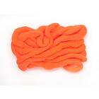 Veniard Glo Bug Yarn Fluo Fire Orange Silkesmjukt garn till flugbindning
