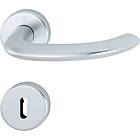 Swedoor Trycke Marseille m nyckelskyltsilver, quick-fit