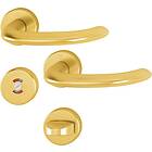 Swedoor Trycke Marseille med WC-vred gold, quick-fit