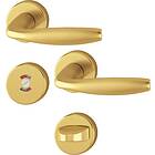 Swedoor Trycke New York med WC-vred gold, quick-fit