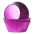 House of Marie Muffinsform Rosa Foil 24 st