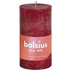 vidaXL Bolsius Rustika blockljus 8-pack 100x50 mm sammetsröd 440802