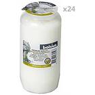 vidaXL Bolsius Gravljus 24 st Compo No 7 genomskinlig 428243