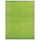 vidaXL Dörrmatta tvättbar grön 90x120 cm 323430