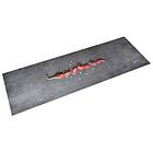 vidaXL Köksmatta maskintvättbar peppar 60x180 cm 315965