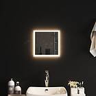 vidaXLMiroir de salle de bain LED 30x30 cm 151756