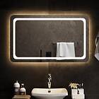 vidaXLMiroir de salle de bain LED 100x60 cm 151793