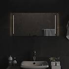 vidaXL Kylpyhuoneen peili LED 40x80 cm 3154049