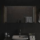 vidaXL Kylpyhuoneen peili LED 90x50 cm 151732