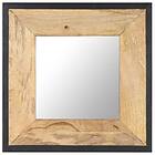 vidaXL Mirror 50x50 massivt mangoträ 321629