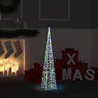 vidaXL Ljuskon LED akryl flerfärgad 90 cm 328962