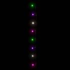 vidaXL Ljusslinga med 600 LED flerfärgad pastell 60 m PVC 343217