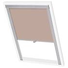 vidaXL Mörkläggande rullgardin beige C04 131252