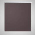 vidaXL Rullgardin brun 80 x 230 cm mörkläggande 240147
