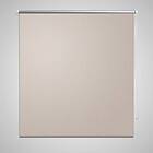 vidaXL Rullgardin mörkläggande 60x120 cm beige 240742