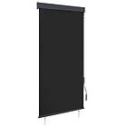 vidaXL Rullgardin utomhus 100x250 cm antracit 145958