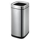 vidaXL EKO Soptunna öppen topp Laguna 35l matt silver 440068